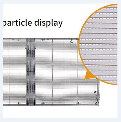 P3.91-P7.82 Pantalla LED transparente 5000 cd/m2 32768 Densidad de píxeles