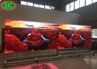 Alquiler / fundición por inyección de caja de aluminio video 320 * 160mm P5 Indoor Full Color LED Display Restaurante Hotel Iglesia