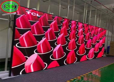 Módulo de pantalla de alquiler Curvado P3.91 P4.81 Indoor Display LED a todo color 500 * 1000mm Casilla de aluminio