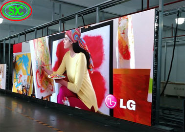 Pantallas de aluminio de alquiler / fundición 6000cd / M2 Indoor HD LED Screen