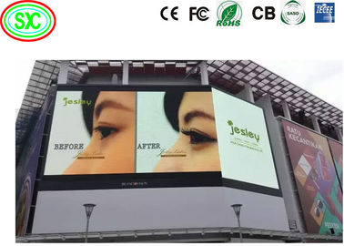 Alta tasa de actualización 1920hz 1/8 de color exterior LED montado en la pared
