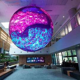 Epistar LED Chip Esfera pantalla LED impermeable IP43 Perfecto para centros comerciales / evento