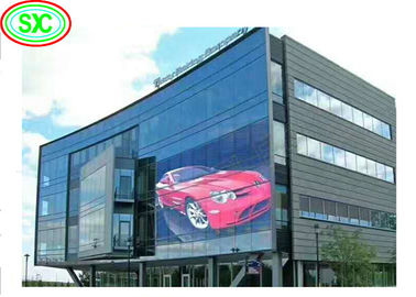 P3.91-P7.82 500*1000mm Tamaño del gabinete Pared LED transparente