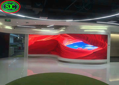 Alquiler de pantallas de escenario LED de interior P6 personalizadas / tableros de pantalla LED RGB con controles remotos