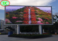 Exhibición llevada publicidad a todo color al aire libre P10 de SCX HD