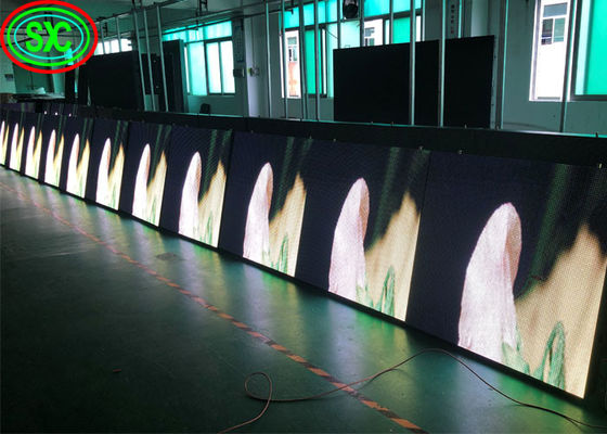 Pantalla LED publicitaria a todo color para exteriores de 10 mm o más, alta frecuencia de actualización, sin efecto fantasma, 3840 Hz