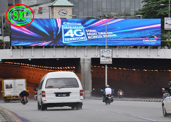 Buen precio Pantalla LED a todo color al aire libre SMD altamente brillante P10 de la instalación fija en línea