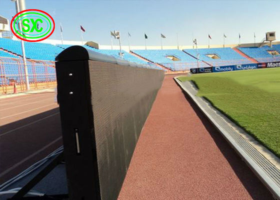 Buen precio el perímetro del estadio de fútbol de 10m m llevó alta frecuencia de actualización de la pantalla de visualización SMD3535 en línea