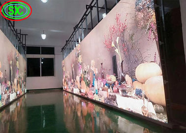 Alquiler/instalación fija Pantalla P4 de interior con pantalla LED a todo color fácil de instalar personalizable