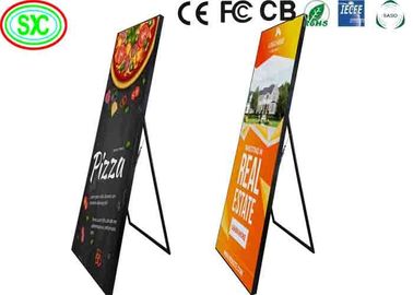 Display de anuncios de alta definición vertical P2.5 P3 LED Poster puede mostrar