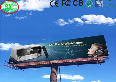 P12 Pantalla LED a todo color a prueba de agua para exteriores, alta tasa de actualización de publicidad LED
