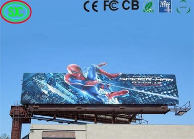 Pantalla de escenario de aluminio de fundición en exteriores impermeable gran publicidad digital de 10 mm Panfletos LED en la calle