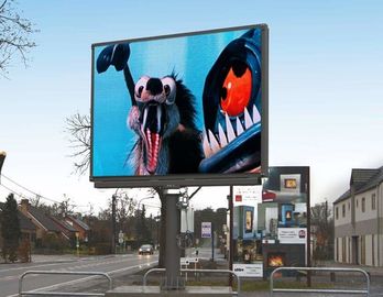 Vallas publicitarias LED HD a color para exteriores P10, impermeables, con gabinete de aluminio fundido a presión, 3 años de garantía
