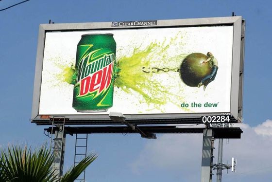 Pantalla de pantalla de LED de 8 mm de color para publicidad de alta luminosidad