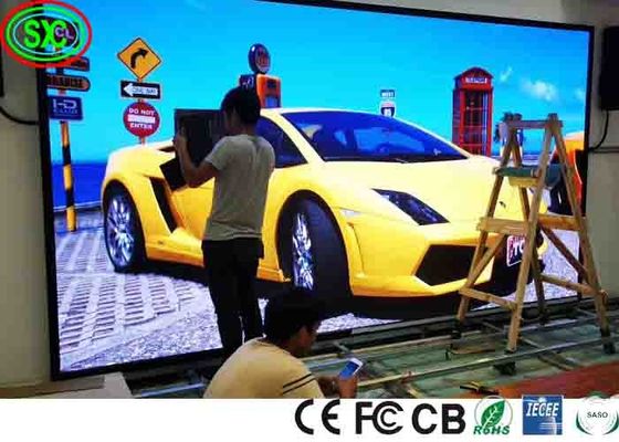 P2-P6 Interior portátil LED pared de vídeo de alta luminosidad publicidad pantalla LED HD