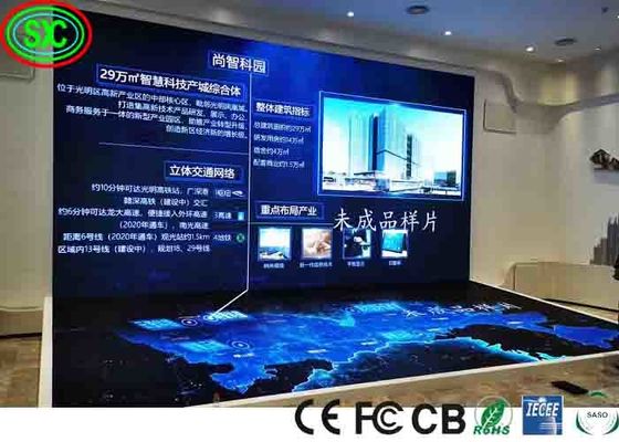 Pantalla LED de publicidad de 1920 Hz con luz Epistar flexible y programable MBI 5124
