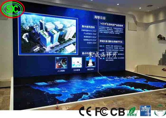 Pantalla de LED de publicidad con tono de píxel fino y alta tasa de actualización P2.5 3840hz