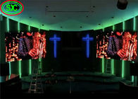 Pantallas de la etapa LED del fondo P3.91 los 4x3m de la iglesia HD