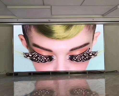 RGB P2.6 Indoor Die-casting Aluminio Display LED de color completo alquiler 3840HZ HD Video pantalla 250 * 250MM