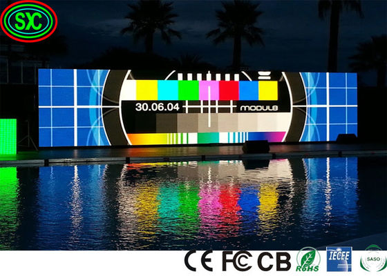 Publicidad digital P4 SMD3528 de metal sin tartamudear pantalla LED de color completo de interior
