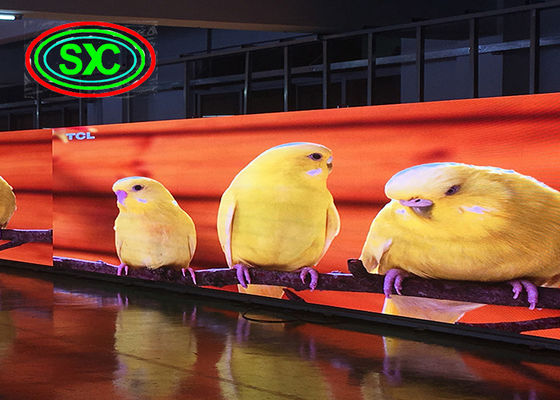 SMD2121 P3 Indoor Full Color LED Die-Cast Aluminium Screen con luces LED de Nationstar, 3 años de garantía