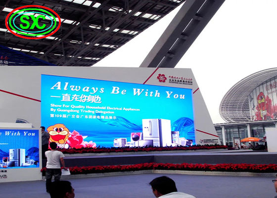 Buen precio Gabinete de acero planchado simple llevado publicidad 768x768m m de la pared video de la exhibición de IP65/IP54 P4 en línea