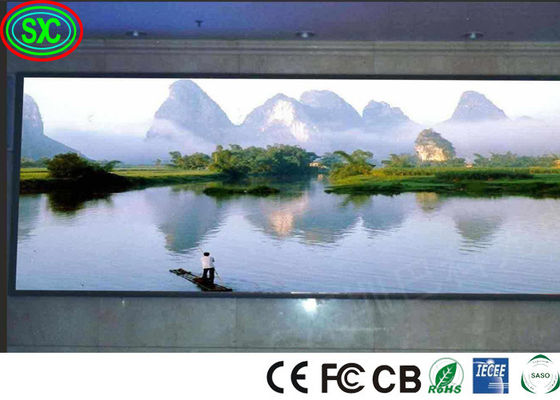 Sala de conferencias programable flexible P4 P5 64*32 Pantalla LED SMD interior