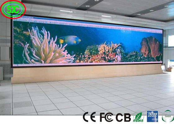 No-Smear HD Audio-Visual P2 P3 256*128mm Indoor Display LED a todo color Display LED a todo color
