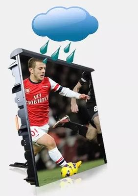 Pantalla de pantalla de publicidad LED para estadio de fútbol tablero de pared de video LED grande