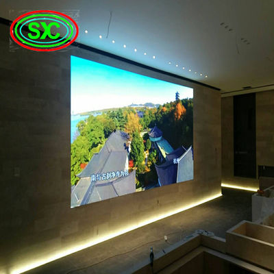 Buen precio SCX P1.667 Pantallas de pantalla LED de GOB de pequeño ancho Pantalla 4K pantalla de vídeo LED paneles de pared en línea