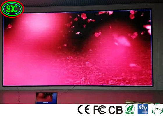 Pantallas LED de alta resolución para publicidad en interiores con lámparas Epistar y IC MBI 5124