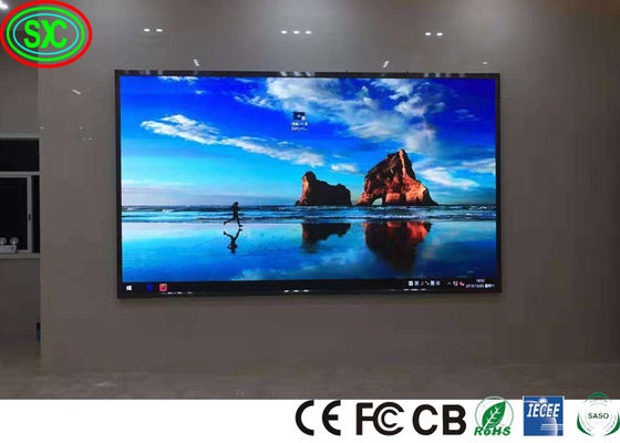 Pantallas LED de alta resolución para publicidad en interiores con lámparas Epistar y IC MBI 5124