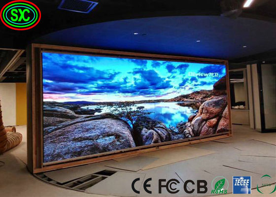 Pantallas LED de alta resolución para publicidad en interiores con lámparas Epistar y IC MBI 5124