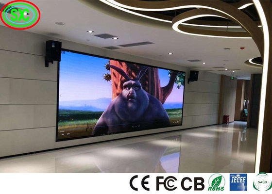 Pantalla de publicidad LED interior de alta resolución a todo color 256 X128 mm SMD2727