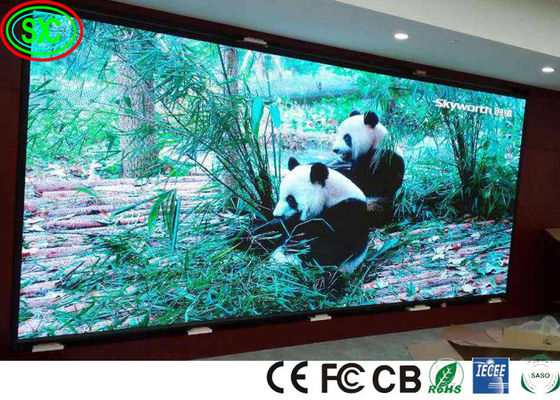 Nuevo panel de pared de video LED de pequeño tono HD Ultra delgado P4 P2.5 pantalla LED a todo color interior