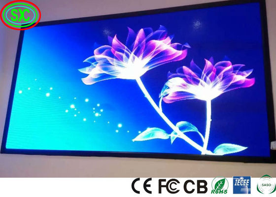 Nuevo panel de pared de video LED de pequeño tono HD Ultra delgado P4 P2.5 pantalla LED a todo color interior