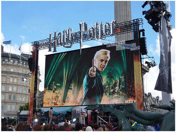 P2.5 Ultra delgada pantalla LED COB a prueba de agua alquiler LED pared de vídeo 640 * 640MM tamaño