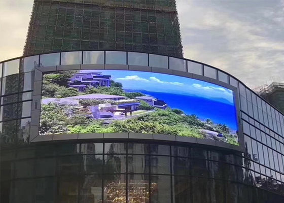 P10 para exteriores SMD a todo color LED a prueba de agua Publicidad de vídeo Billboard 320 * 160mm