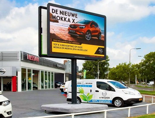 P10 para exteriores SMD a todo color LED a prueba de agua Publicidad de vídeo Billboard 320 * 160mm