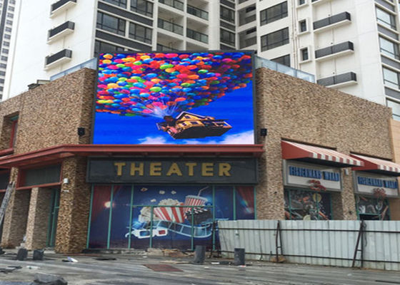 P6 Publicidad comercial al aire libre a todo color LED Vídeo de pared Digital carteleras