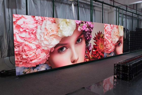 Alta luminosidad Interior de color completo P5 320 * 160mm LED Video pantalla de alquiler de pared