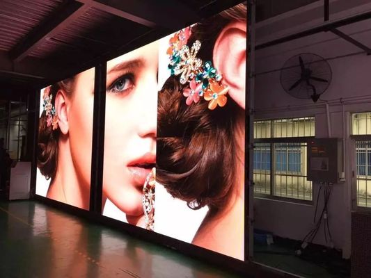 Alta luminosidad Interior de color completo P5 320 * 160mm LED Video pantalla de alquiler de pared