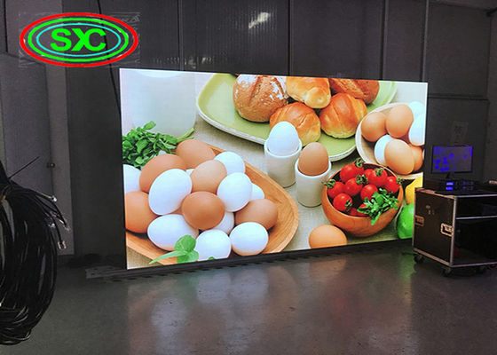 Buen precio La pantalla LED a todo color interior P5 a presión la ejecución de aluminio del gabinete de la fundición instalada en línea
