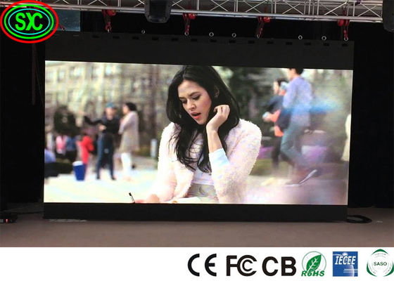 Gran pantalla LED de gran tamaño sin lubricación fija ultra delgada P2.604 P3.91 P4.8mm SMD