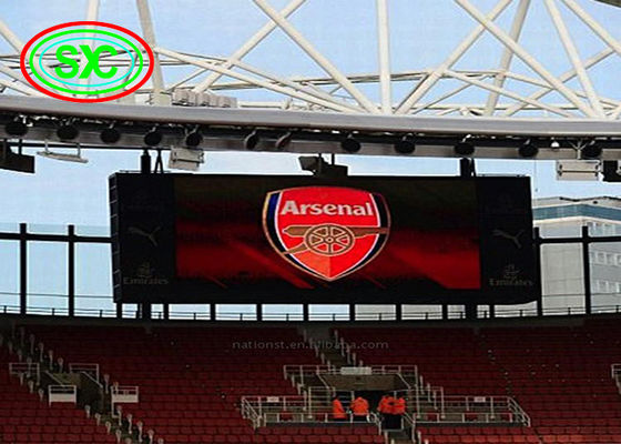 Estadio al aire libre Led Display grito Publicidad P10 de color completo 960 * 960mm Tableros publicitarios