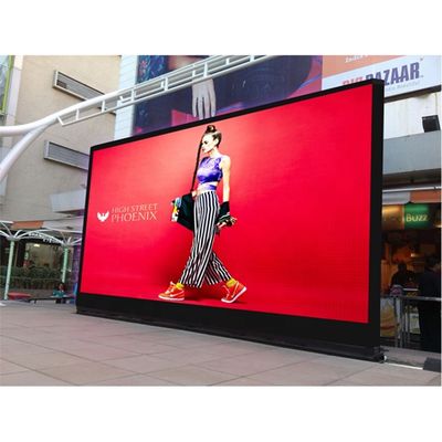 P8 SMD 320 * 160mm Full Color Inmune al agua LED de vídeo digital de la pantalla de publicidad