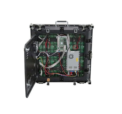 Pantalla de aluminio de fundición a presión LED de alta resolución de color completo para exteriores SMD SMD1921 Superfinísimo gabinete y módulo tamaño 192mm x 192mm