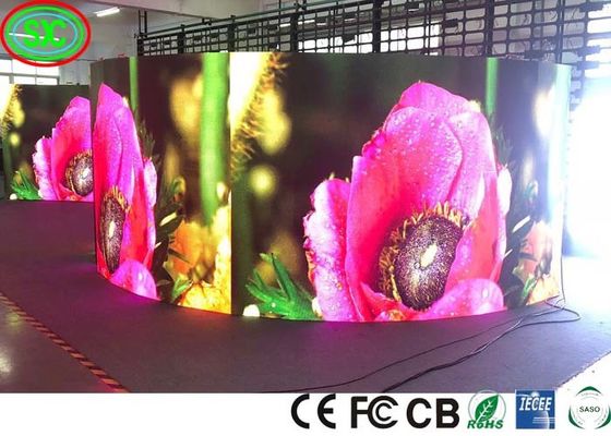 No hay metal Mosaico Ultra HD IP43 SMD2121 P3.91 Indoor Stage LED Screen LED pantalla de publicidad comercial