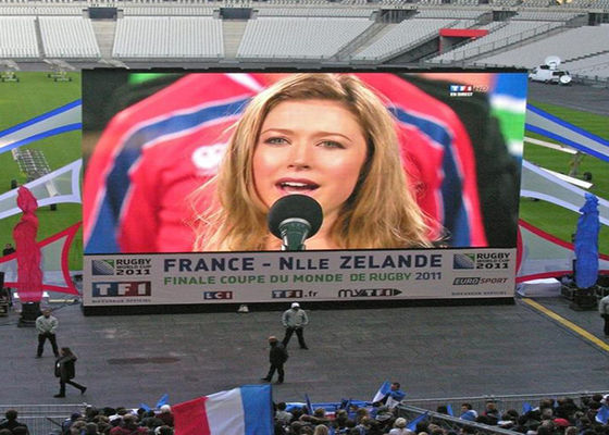 P3.91 Pantalla de aluminio de fundición a presión LED para interiores, alquiler de pantalla de escenario LED 3 años de garantía