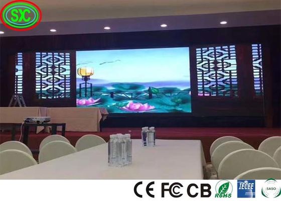 Sin mosaico HD IP65 Full Color Video Stage Modulo de pantalla LED P16mm en interiores